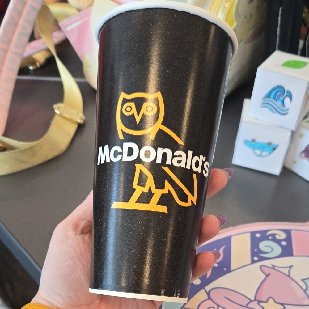 OVO x McDonald's Collab Cup